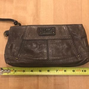 Grey Ugg clutch